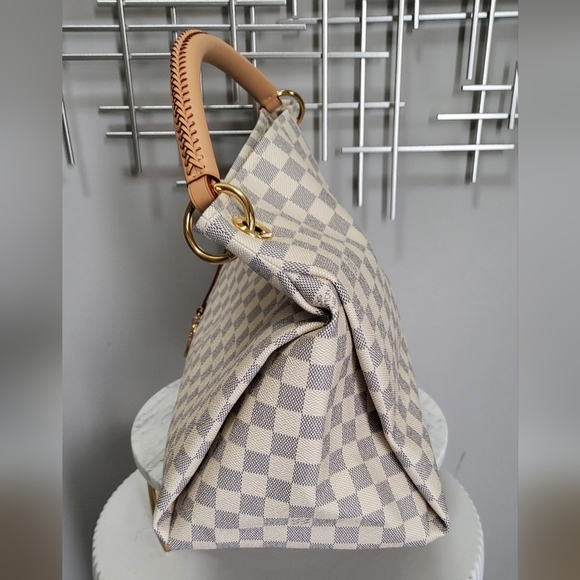 Louis Vuitton Artsy MM, Damier Azur, Like New Condition - Picture 4 of 16